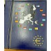 WORLD EURO SPECIMEN ALBUM . 21 COIN SETS . VERY RARE 